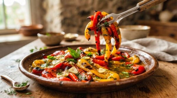Hungarian Roasted Peppers Recipe