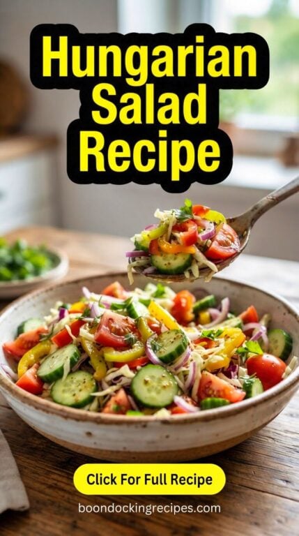 Hungarian Salad Recipe