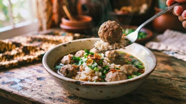 Indonesian-Style Beef Meatballs