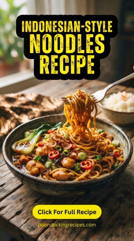 Indonesian-Style Noodles Recipe