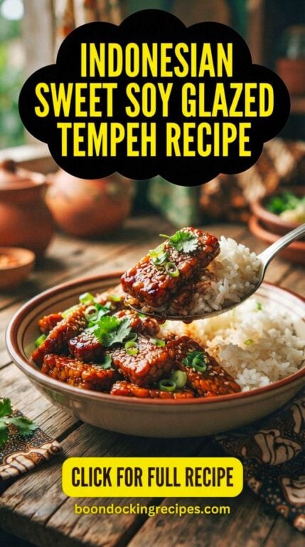 Indonesian Sweet Soy Glazed Tempeh