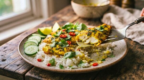 Indonesian Turmeric-Spiced Fish