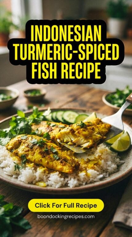 Indonesian Turmeric-Spiced Fish