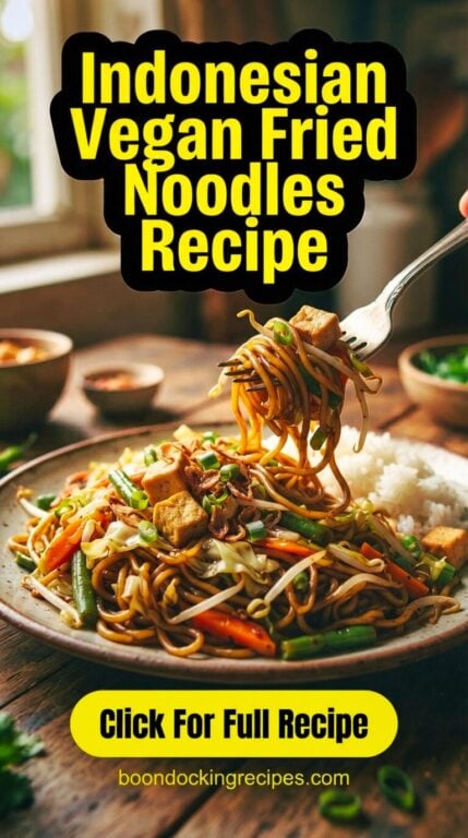 Indonesian Vegan Fried Noodles